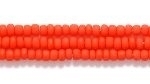 Image Seed Beads Czech Seed size 11 light red opaque matte
