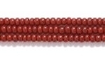 Image Seed Beads Czech Seed size 11 medium brown opaque
