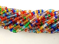 Image Seed Beads Czech Seed size 11 mixed colors transparent