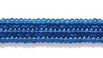 Image Seed Beads Czech Seed size 11 montana blue transparent