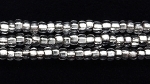 Image Seed Beads Czech Seed size 11 crystal silver lined