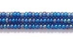 Image Seed Beads Czech Seed size 11 montana blue transparent iridescent