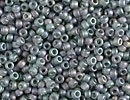 Image Seed Beads Miyuki Seed size 15 grey ab matte transparent