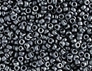 Image Seed Beads Miyuki Seed size 15 gunmetal matte metallic