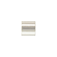 Image sterling silver 2 x 2mm tube crimp bead silver