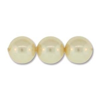 Image Swarovski Pearl Beads 2mm round pearl (5810) light gold pearlescent
