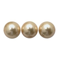 Image Swarovski Pearl Beads 4mm round pearl (5810) gold pearlescent