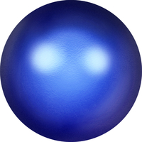 Image Swarovski Pearl Beads 6mm round pearl (5810) iridescent dark blue pearlescent