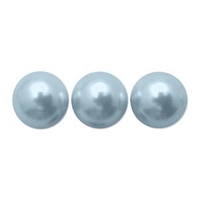 Image Swarovski Pearl Beads 6mm round pearl (5810) light blue pearlescent