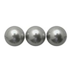 Image Swarovski Pearl Beads 8mm round pearl (5810) light grey pearlescent
