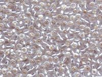 Image Miyuki Seed size 8 crystal silver lined