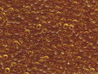 Image Seed Beads Miyuki Seed size 8 light topaz transparent