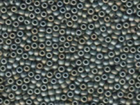 Image Seed Beads Miyuki Seed size 8 grey metallic matte