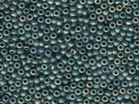 Image Miyuki Seed size 8 teal ab opaque iridescent matte