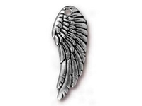 Image Metal Charms wing antique silver 28 x 11mm