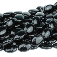 Image Black Onyx 10 x 14mm oval black