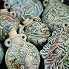 Image Clay Bottles