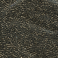 Image Seed Beads Miyuki delica size 11 metallic dark bronze metallic