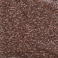 Image Seed Beads Miyuki delica size 11 copper lined crystal color lined
