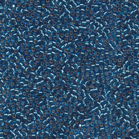 Image Seed Beads Miyuki delica size 11 capri blue silver lined