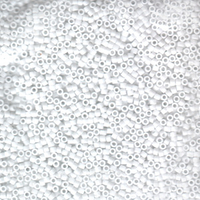 Image Seed Beads Miyuki delica size 11 white opaque