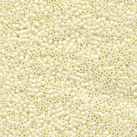 Image Seed Beads Miyuki delica size 11 eggshell cream ceylon