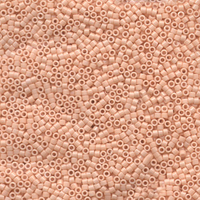 Image Seed Beads Miyuki delica size 11 salmon opaque luster