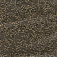 Image Seed Beads Miyuki delica size 11 dark bronze metallic matte