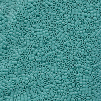 Image Seed Beads Miyuki delica size 11 turquoise green opaque