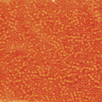 Image Seed Beads Miyuki delica size 11 orange transparent matte