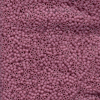 Image Seed Beads Miyuki delica size 11 antique rose (dyed) opaque semi-matte