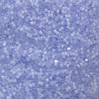 Image Seed Beads Miyuki delica size 11 frosted blue satin