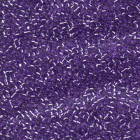 Image Seed Beads Miyuki delica size 11 purple (dyed) silver lined