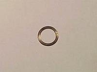 Image 14k goldfill 4.5mm soldered jumpring gold