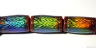Image Mirage beads Glow nouveau 17 x 8mm color changing