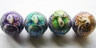Image Mirage beads Turtle island 17.5 x 16mm color changing