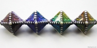 Image Mirage beads Northern lights 14 x 19mm color changing