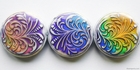 Image Mirage beads Fountain fern 23.5 x 7mm color changing