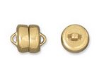 Image base metal 6mm magnetic clasp gold finish