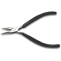 Image super fine chain nose plier  4.5 inch black