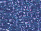 Image Miyuki cube 4mm blue w/violet color lined