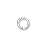 Image base metal 9mm splitring jumpring nickel plate