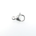 Image stainless steel 6 x 9mm lobster claw clasp silver