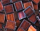 Image Seed Beads Miyuki tila 5x5x1.9 mm dark copper matte metallic
