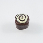 Image Clay Beads appx 10mm petit four chocolate clay