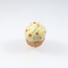 Image Clay Beads 11 x 10mm cupcake buttercream and gold clay